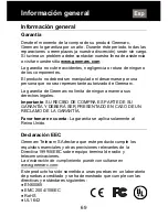 Preview for 70 page of Geemarc CL7160 User Manual