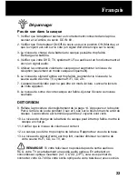 Preview for 23 page of Geemarc CL7400 User Manual