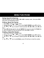 Preview for 44 page of Geemarc CL8300 User Manual