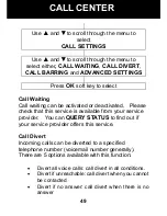 Предварительный просмотр 50 страницы Geemarc CL8350 User Manual