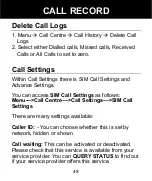 Preview for 49 page of Geemarc CL8360 User Manual