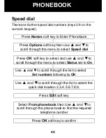 Preview for 45 page of Geemarc CL8450 User Manual