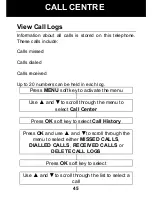 Preview for 46 page of Geemarc CL8450 User Manual