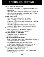 Preview for 73 page of Geemarc CL8450 User Manual