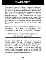 Preview for 79 page of Geemarc CL8450 User Manual