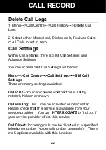 Preview for 46 page of Geemarc CL8500 User Manual