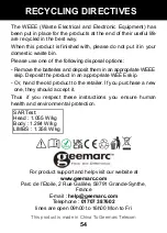 Preview for 55 page of Geemarc CL8700 Manual