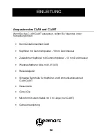 Preview for 27 page of Geemarc CLA9 User Manual