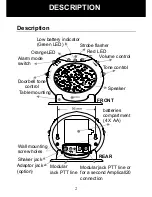 Preview for 2 page of Geemarc clearsound amplicall 20 User Manual