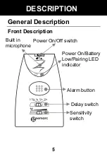 Preview for 6 page of Geemarc ClearSound AMPLICALL 30 User Manual