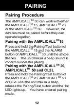 Preview for 13 page of Geemarc ClearSound AMPLICALL 30 User Manual