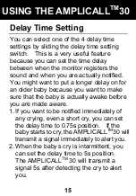 Preview for 16 page of Geemarc ClearSound AMPLICALL 30 User Manual