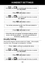 Предварительный просмотр 37 страницы Geemarc ClearSound Amplidect COMBI355 User Manual