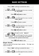 Предварительный просмотр 46 страницы Geemarc ClearSound Amplidect COMBI355 User Manual