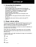 Preview for 6 page of Geemarc ClearSound CL64 Manual