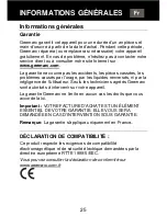 Preview for 26 page of Geemarc ClearSound CL7100 Instructions Manual