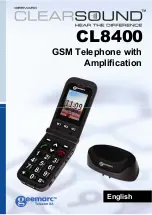 Geemarc Clearsound CL8400 Manual preview