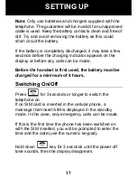 Preview for 18 page of Geemarc ClearSound CL8400BT Manual