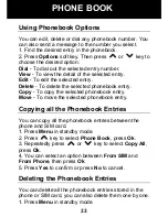 Preview for 34 page of Geemarc ClearSound CL8400BT Manual