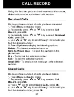 Preview for 38 page of Geemarc ClearSound CL8400BT Manual