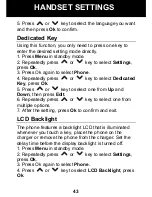 Preview for 44 page of Geemarc ClearSound CL8400BT Manual