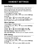 Preview for 48 page of Geemarc ClearSound CL8400BT Manual