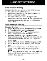 Preview for 49 page of Geemarc ClearSound CL8400BT Manual