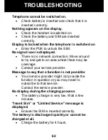 Preview for 63 page of Geemarc ClearSound CL8400BT Manual