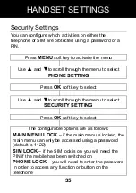 Preview for 37 page of Geemarc CLEARSOUND GSMCL8200 Manual