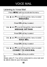 Preview for 84 page of Geemarc CLEARSOUND GSMCL8200 Manual