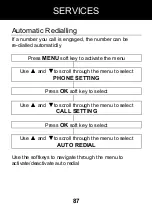 Preview for 89 page of Geemarc CLEARSOUND GSMCL8200 Manual