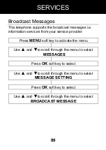 Preview for 91 page of Geemarc CLEARSOUND GSMCL8200 Manual