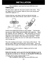 Предварительный просмотр 16 страницы Geemarc ClearSound MyDECT 100 User Manual