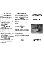 Geemarc Clearview User Manual preview