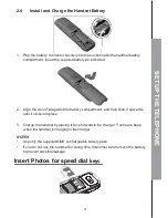 Preview for 8 page of Geemarc COMBI DECT 295 Photo User Manual