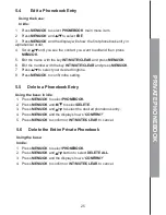 Preview for 29 page of Geemarc COMBI DECT 295 Photo User Manual