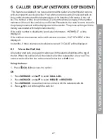 Preview for 31 page of Geemarc COMBI DECT 295 Photo User Manual