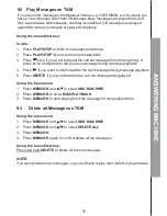 Preview for 41 page of Geemarc COMBI DECT 295 Photo User Manual