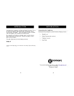 Preview for 3 page of Geemarc Dallas 30 User Manual