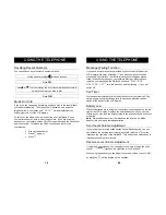 Preview for 11 page of Geemarc Dallas 30 User Manual