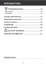 Preview for 3 page of Geemarc HP5990 User Manual