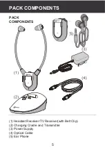 Предварительный просмотр 6 страницы Geemarc HP5990 User Manual