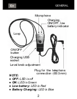 Preview for 3 page of Geemarc iLoop Plus Manual