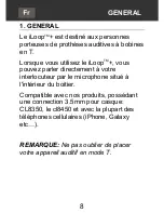 Preview for 9 page of Geemarc iLoop Plus Manual