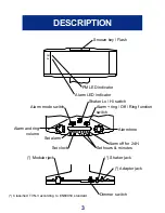 Предварительный просмотр 3 страницы Geemarc Large Display Alarm Clock User Manual