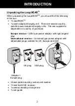 Preview for 4 page of Geemarc LoopHEAR 102 User Manual