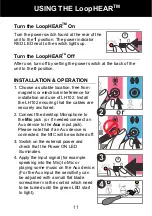 Preview for 12 page of Geemarc LoopHEAR 102 User Manual