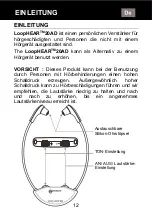 Предварительный просмотр 13 страницы Geemarc LoopHEAR 20 Manual