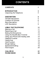 Preview for 2 page of Geemarc oCean400 Manual