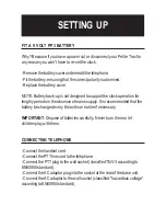 Preview for 2 page of Geemarc Petite Trac User Manual